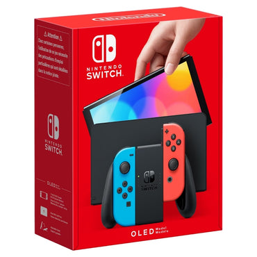Nintendo Switch – OLED Model | Neon Mavi & Kırmızı Joy-Con