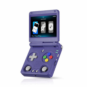Anbernic RG 34XXSP Taşınabilir Retro El Konsolu - İndigo Blue
