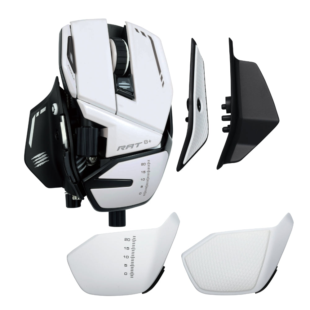 Mad Catz R.A.T. 8+ Fully Adjustable Gaming Mouse Beyaz