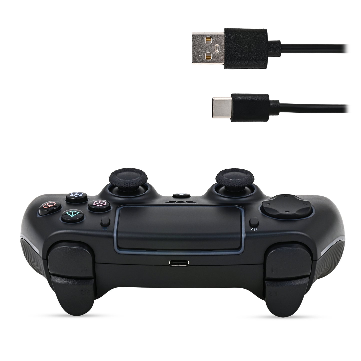 Kontorland Kablosuz RGB Işıklı P4B Gamepad – PS4, PC, Switch, Android, iOS & Steam Deck Uyumlu