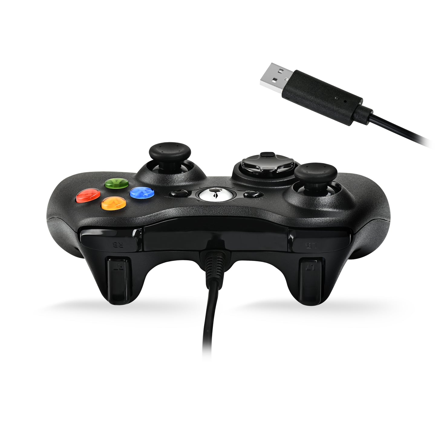 Kontorland X3H - PC ve XBOX 360 Uyumlu Titreşimli Kablolu Oyun Kolu GamePad