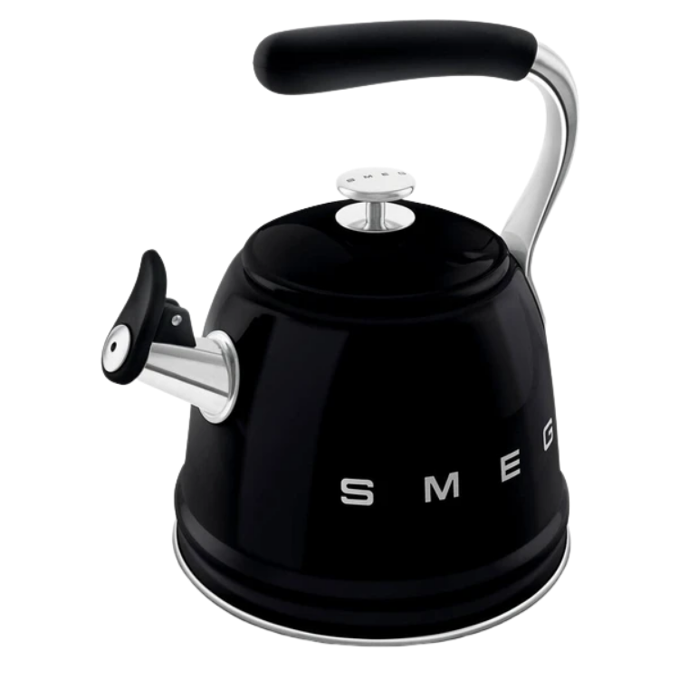 Smeg 50's Style Siyah Set Üstü Düdüklü Kettle 2.3 Lt