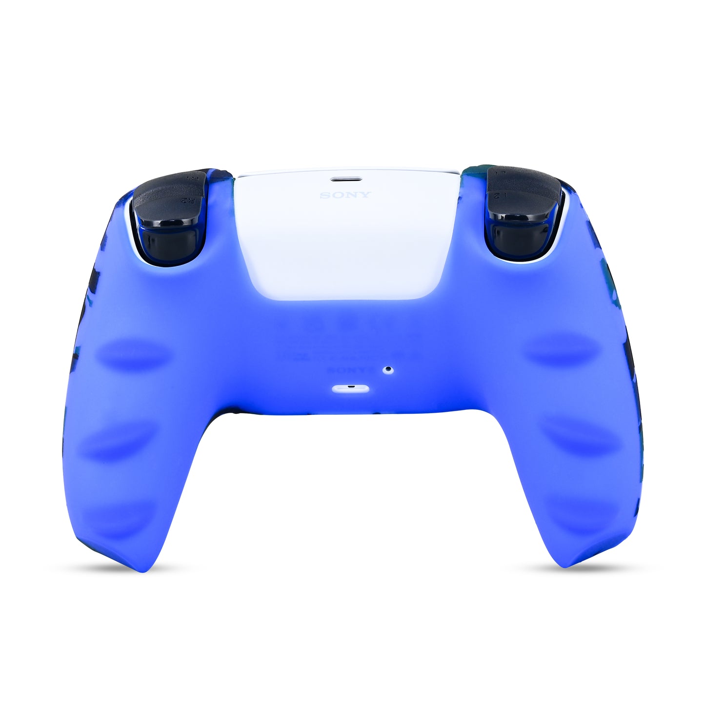 Kontorland PS5 Gamepad Uyumlu Silikon Kılıf Night Blue Camo