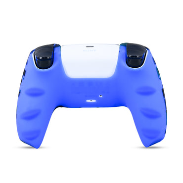 Kontorland PS5 Gamepad Uyumlu Silikon Kılıf Night Blue Camo