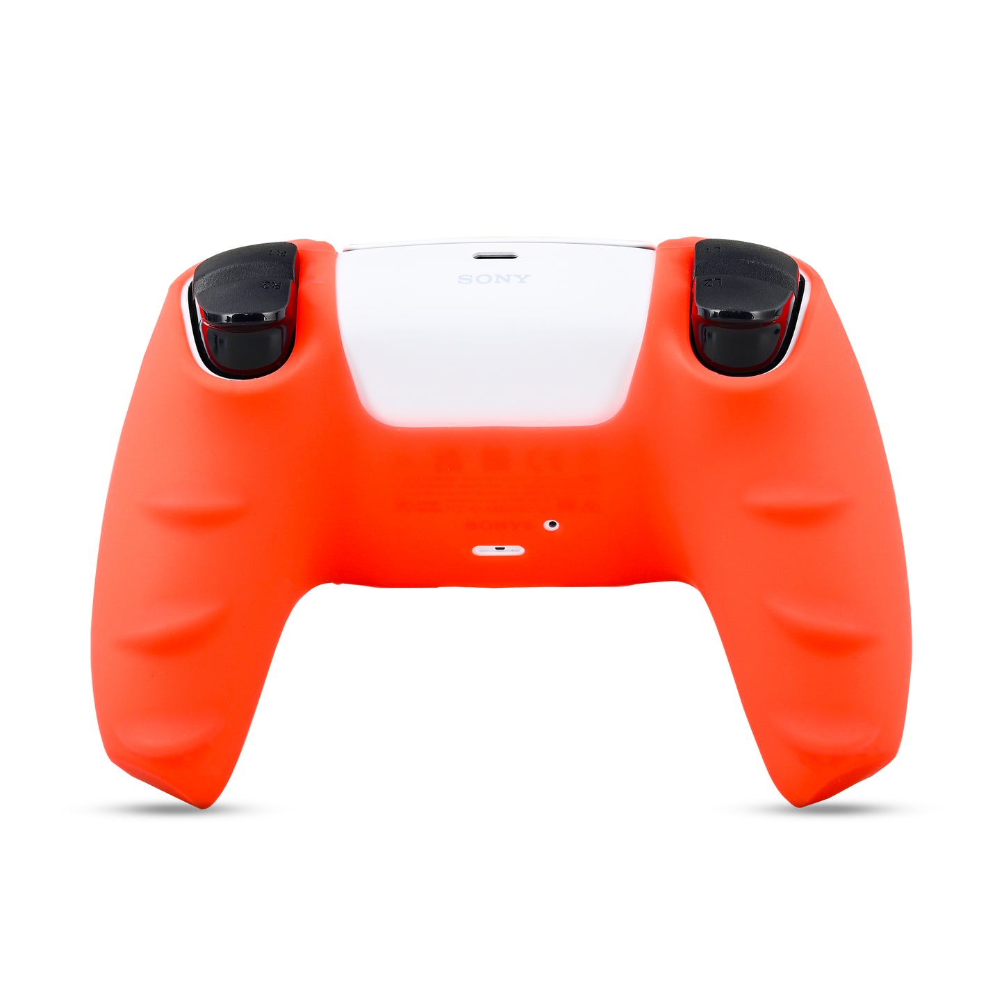 Kontorland PS5 Gamepad Uyumlu Silikon Kılıf Orange Light