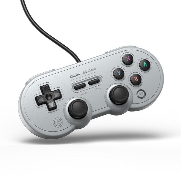 8BitDo SN30 Pro Kablolu Controller – Gri