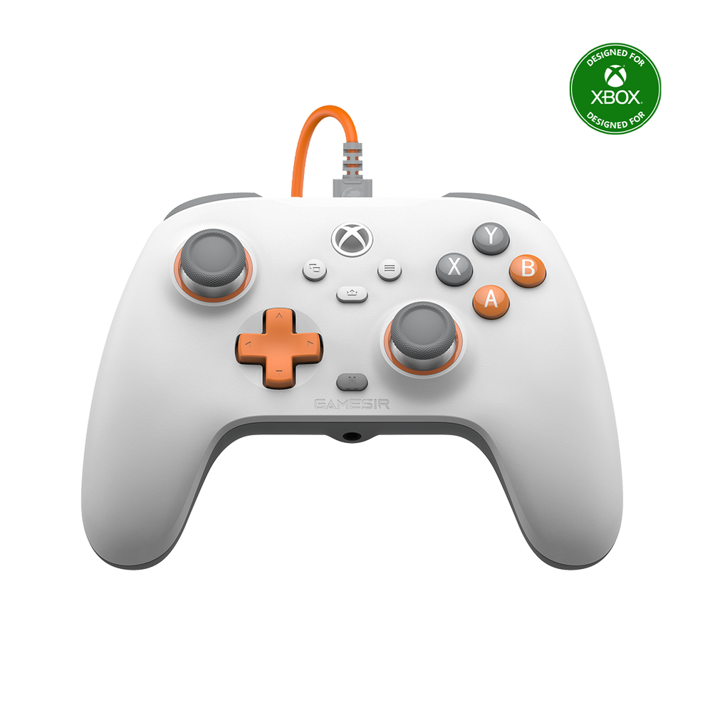 GameSir T7 Xbox Kablolu Controller White | Kontorland | PC & Xbox Uyumlu