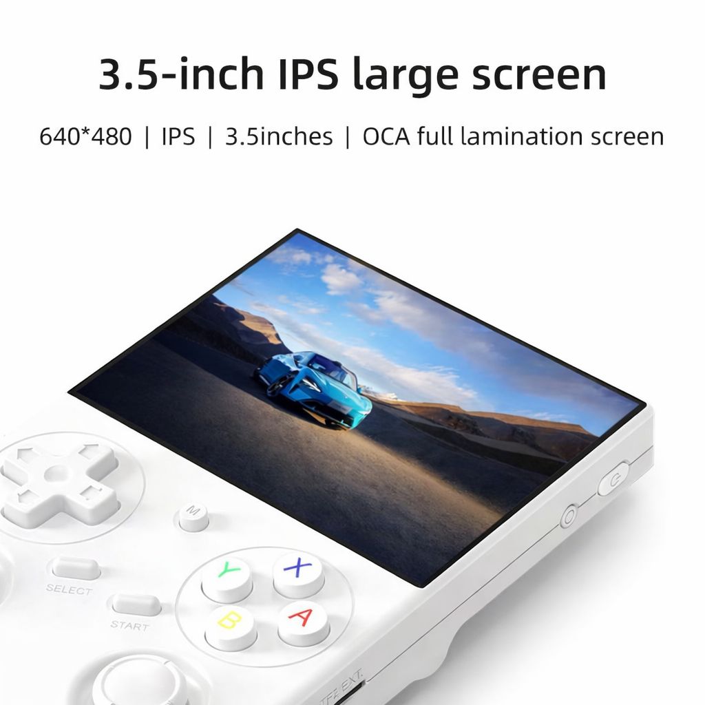 Anbernic RG 35XXPro Taşınabilir Retro El Konsolu - White