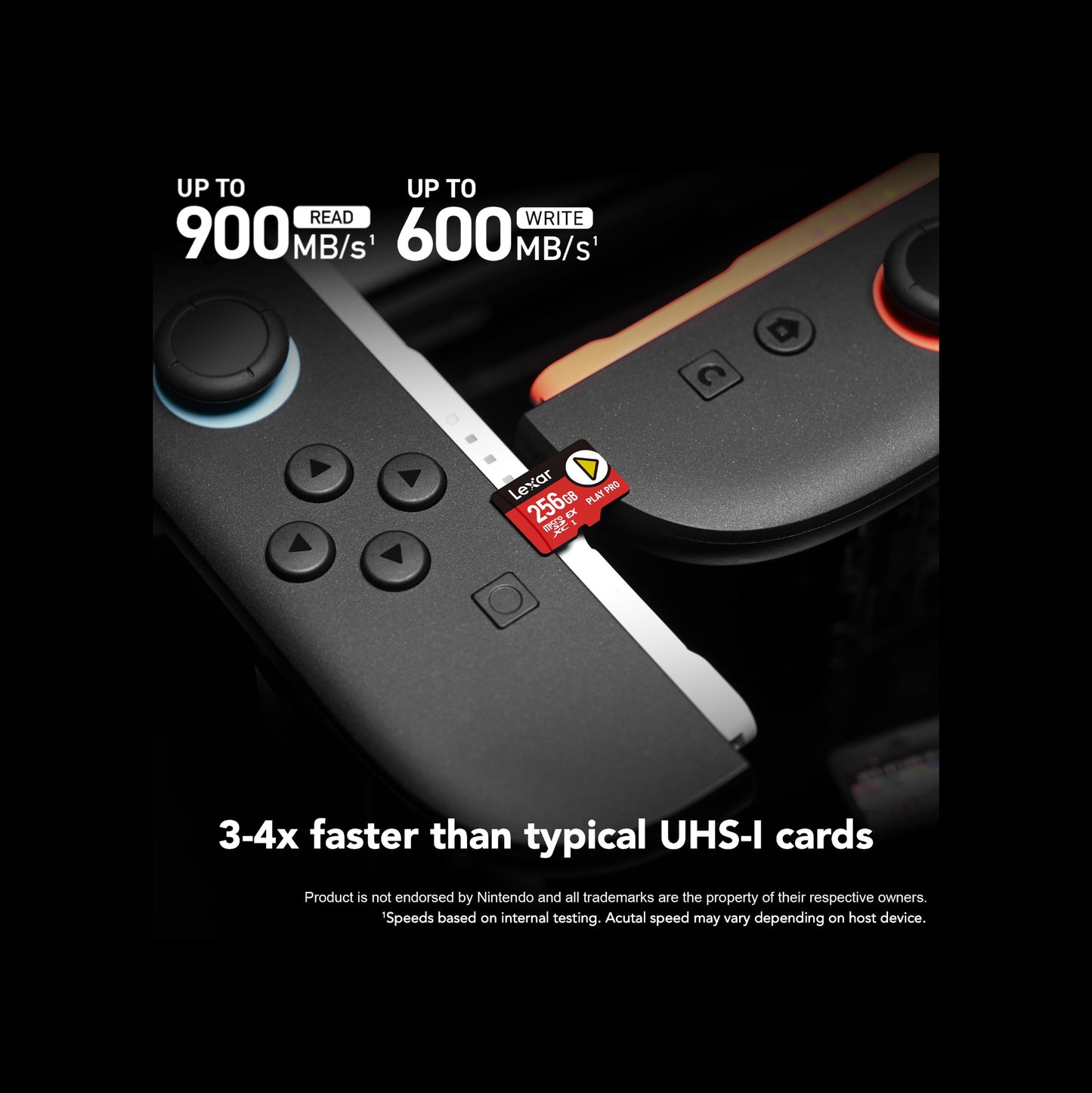Lexar PLAY PRO MicroSDXC UHS-I SSD - 256 GB