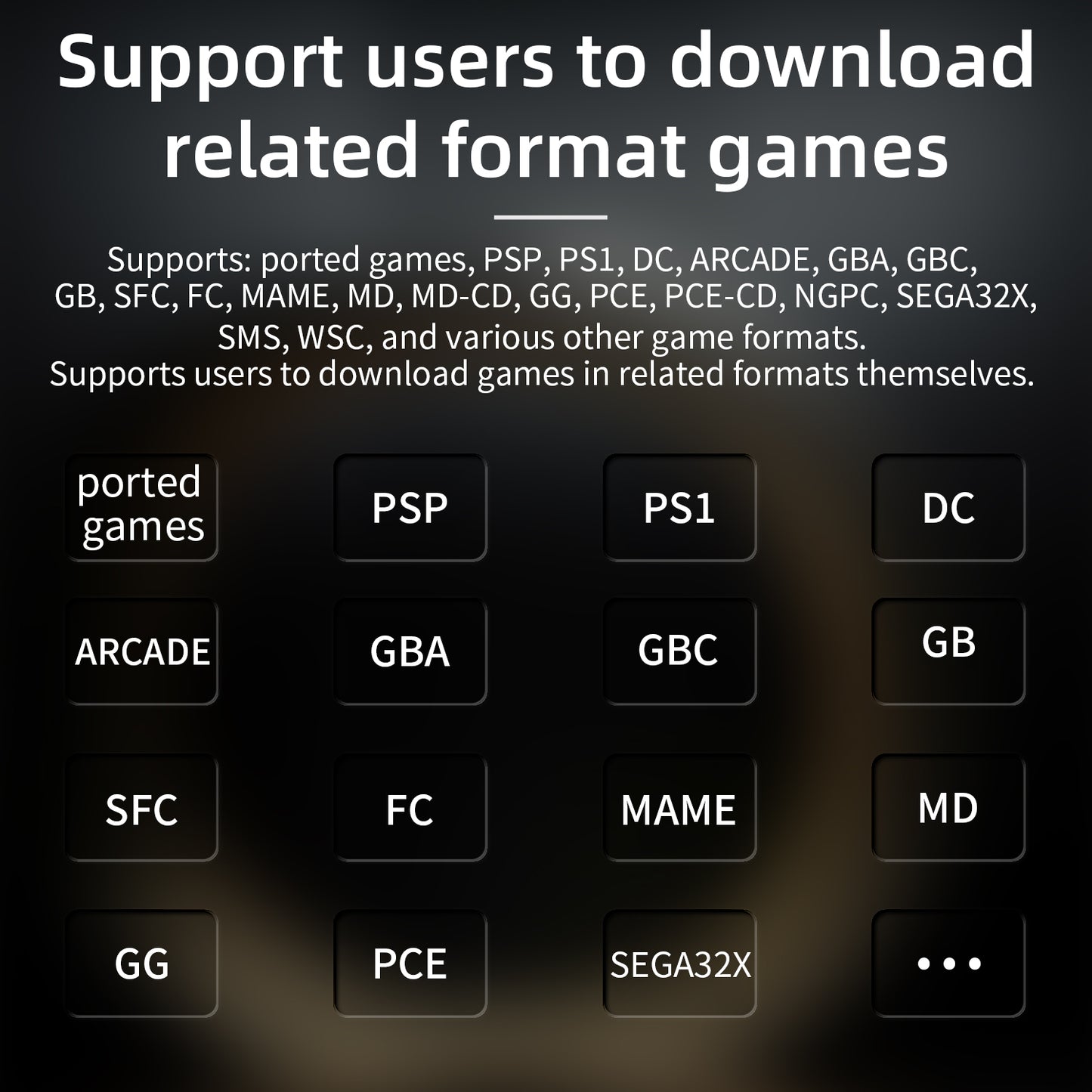 Anbernic RG28XX Taşınabilir Retro El Konsolu – 2.8 IPS Ekran - Gray