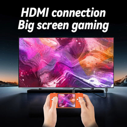 Anbernic RG28XX Taşınabilir Retro El Konsolu – 2.8 IPS Ekran - Orange