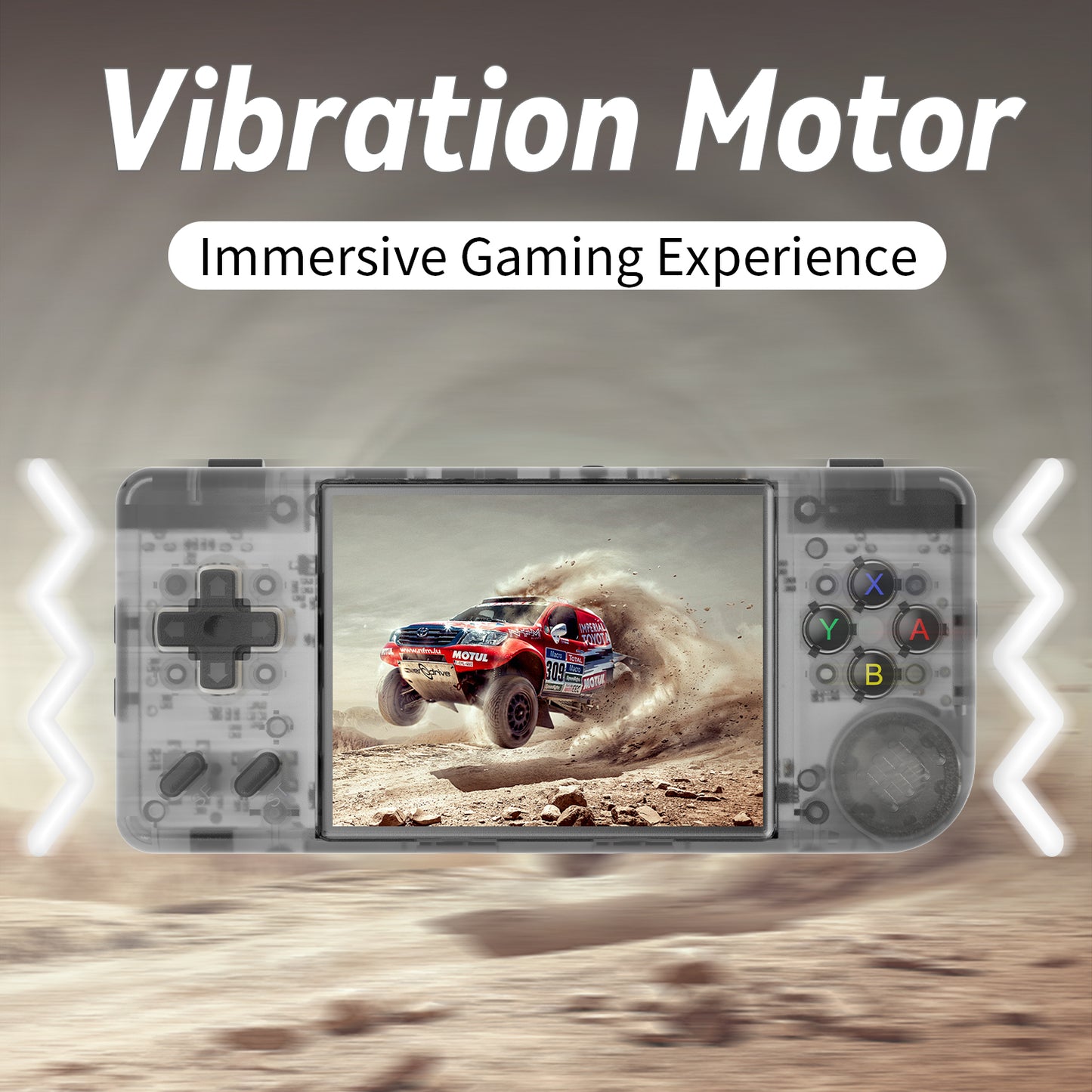 Anbernic RG28XX Taşınabilir Retro El Konsolu – 2.8 IPS Ekran - Black