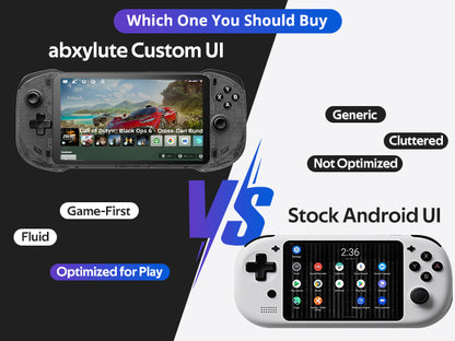 ABXYLUTE One Pro Android Taşınabilir Oyun Konsolu | 7” FHD | Bulut Oyun ve Remote Play