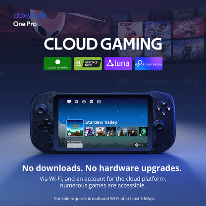 ABXYLUTE One Pro Android Taşınabilir Oyun Konsolu | 7” FHD | Bulut Oyun ve Remote Play