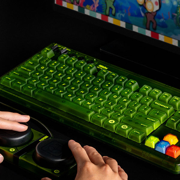 8BitDo Retro 87 Mekanik Klavye – Xbox Edition