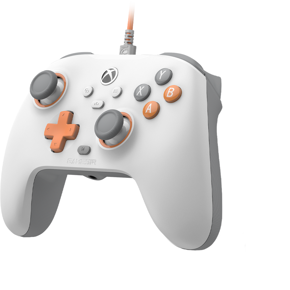 GameSir T7 Xbox Kablolu Controller White | Kontorland | PC & Xbox Uyumlu