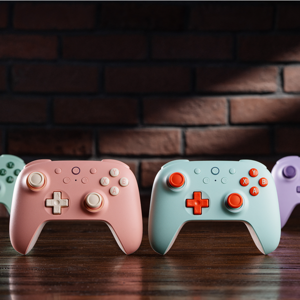 8BitDo Ultimate 2C Kablosuz Oyun Kolu (PC) – Peach