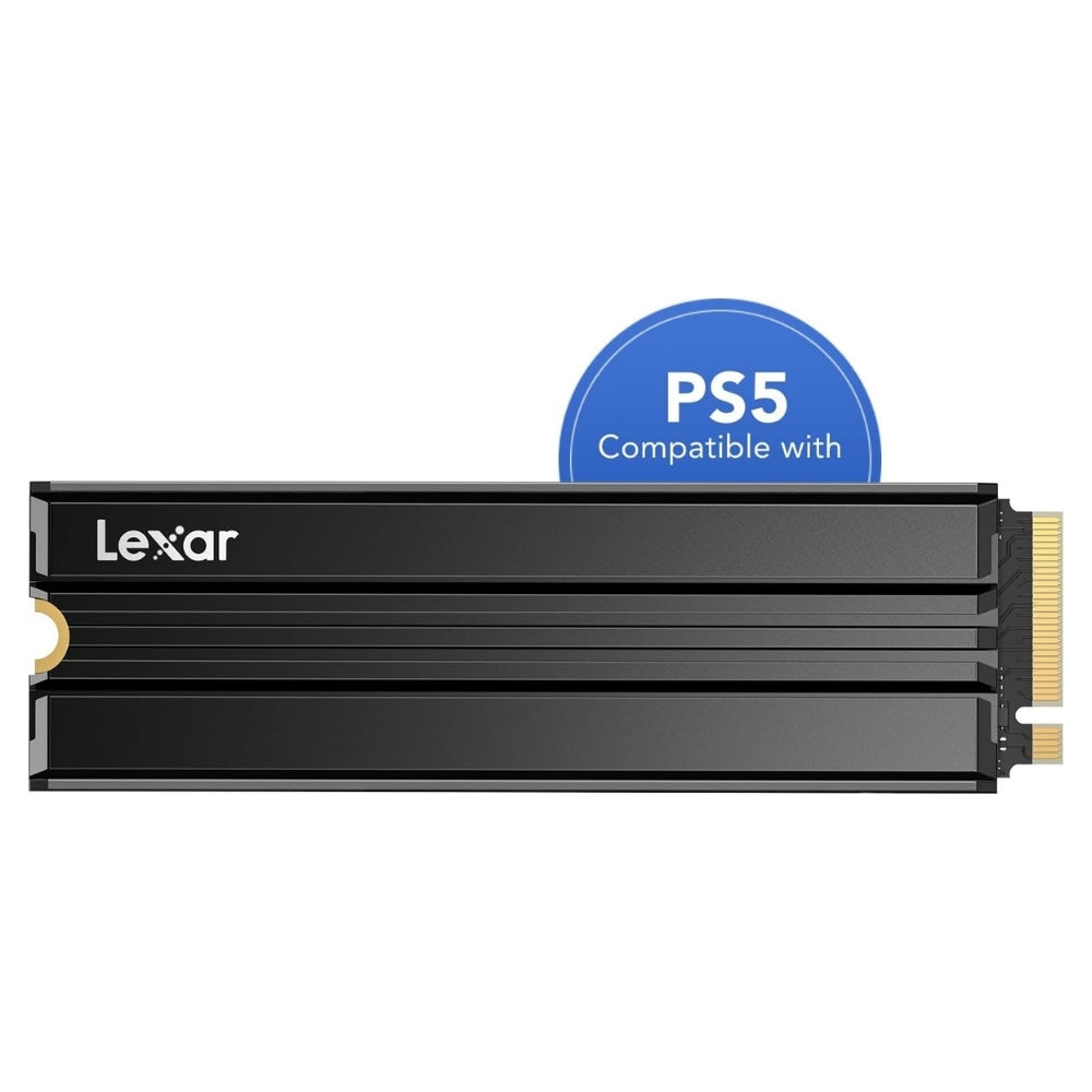 Lexar NM790 Soğutuculu M.2 2280 PCIe Gen 4x4 NVMe SSD PS5 Uyumlu