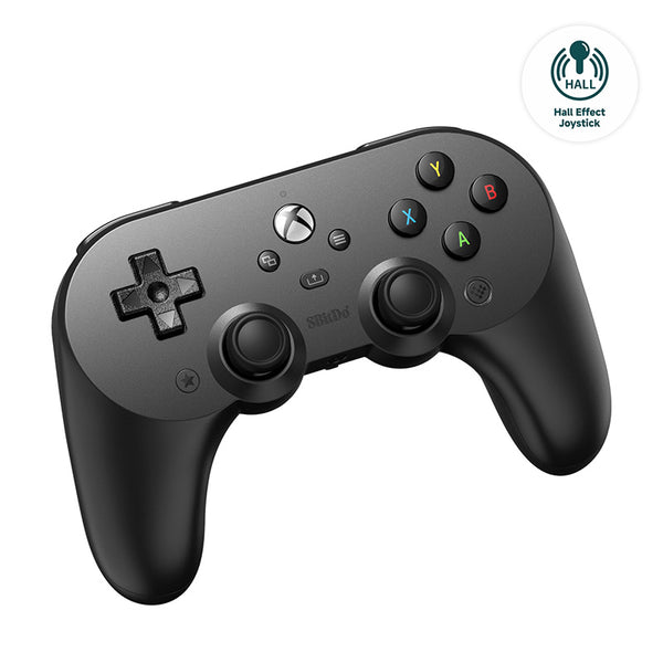 8BitDo Pro 2 Kablolu Oyun Kolu – Siyah (Xbox, Hall Effect Joysticks)