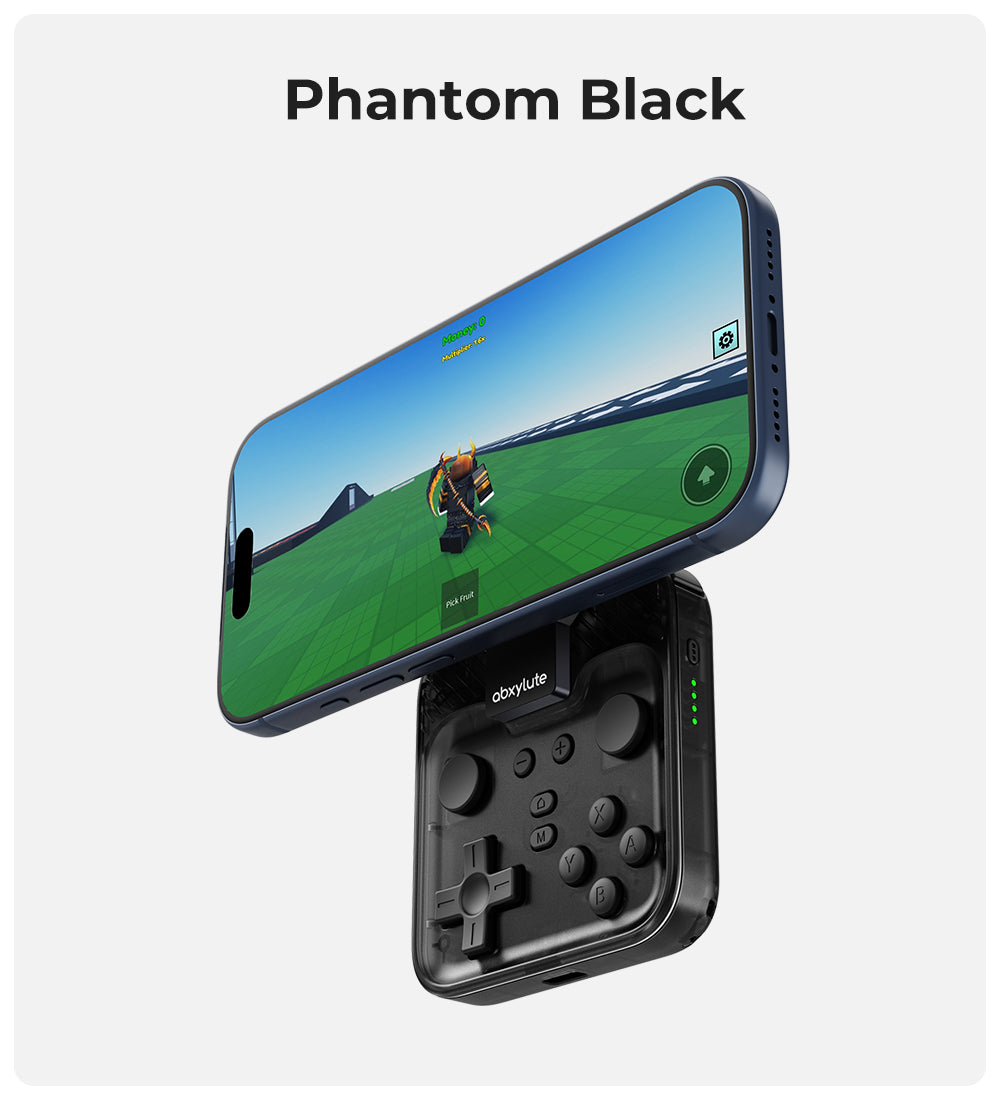 ABXYLUTE M4 Bluetooth Mobil Oyun Kumandası | MagSafe Uyumlu | iPhone, Android, Switch ve PC - Phantom Black