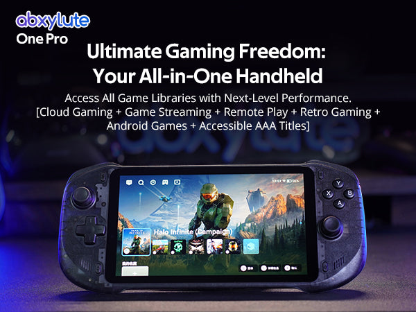 ABXYLUTE One Pro Android Taşınabilir Oyun Konsolu | 7” FHD | Bulut Oyun ve Remote Play