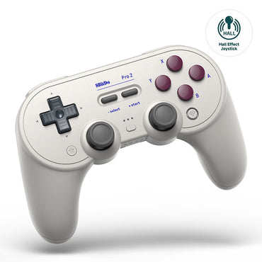 8BitDo Pro 2 Oyun Kolu – G Classic (Hall Effect Joystick)