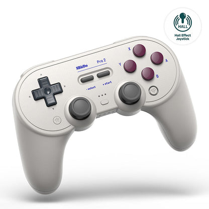 8BitDo Pro 2 Oyun Kolu – G Classic (Hall Effect Joystick)