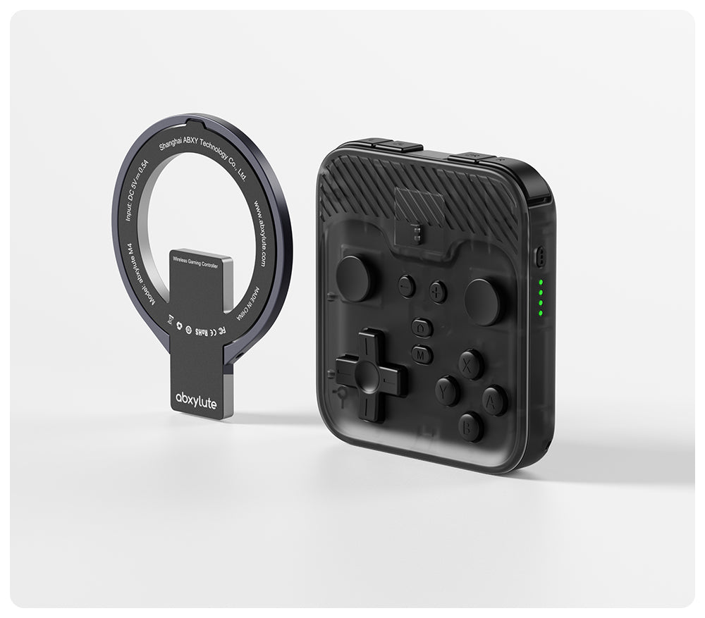 ABXYLUTE M4 Bluetooth Mobil Oyun Kumandası | MagSafe Uyumlu | iPhone, Android, Switch ve PC - Phantom Black