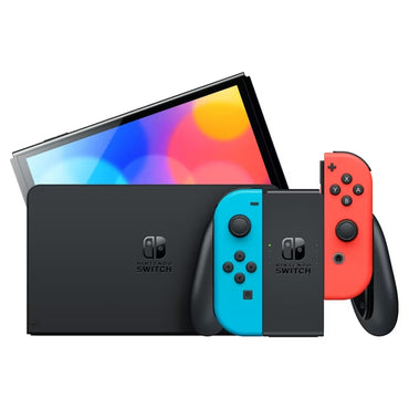 Nintendo Switch OLED Model Neon Mavi ve Kırmızı Joy-Con