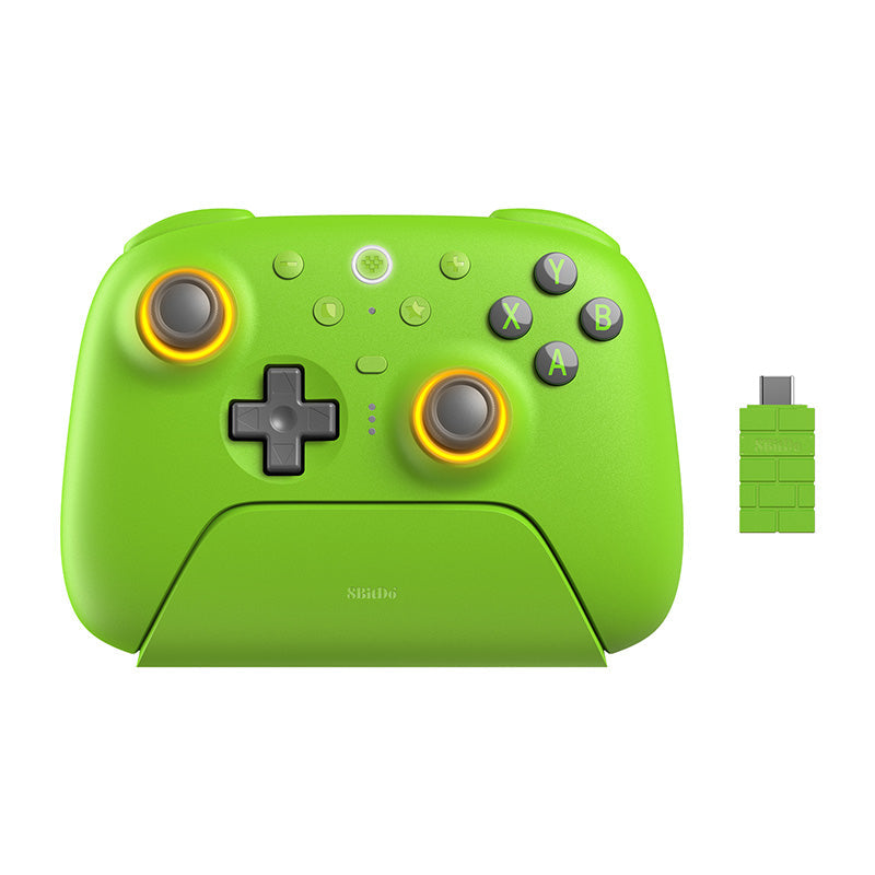 8BitDo Ultimate 2 Kablosuz Oyun Kolu – Yeşil