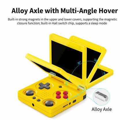 Anbernic RG 34XXSP Taşınabilir Retro El Konsolu - Yellow