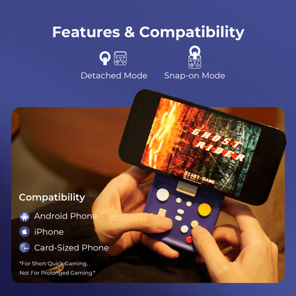 ABXYLUTE M4 Bluetooth Mobil Oyun Kumandası | MagSafe Uyumlu | iPhone, Android, Switch ve PC - NGC Indigo