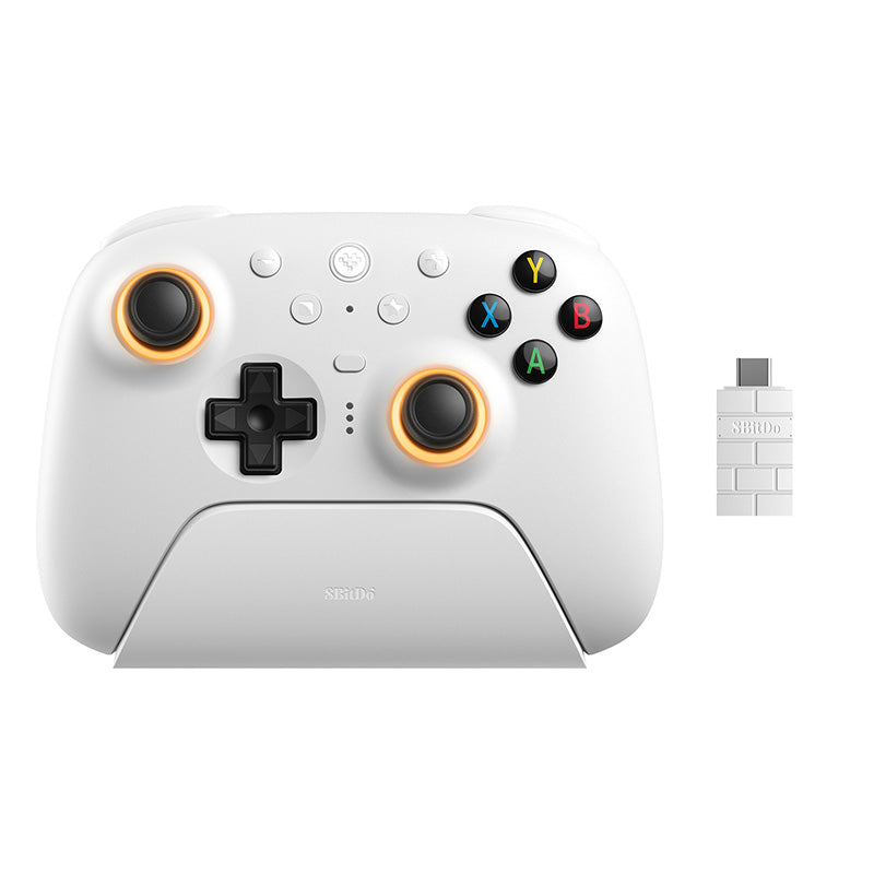 8BitDo Ultimate 2 Kablosuz Kontrol Cihazı – Beyaz