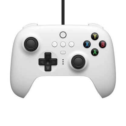 8BitDo Ultimate Wired Controller – Beyaz (Switch, Windows & Android Uyumlu)