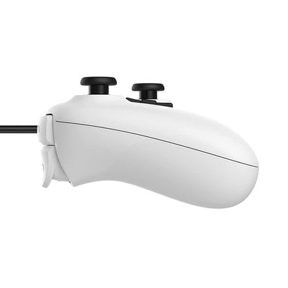 8BitDo Ultimate Wired Controller – Beyaz (Switch, Windows & Android Uyumlu)