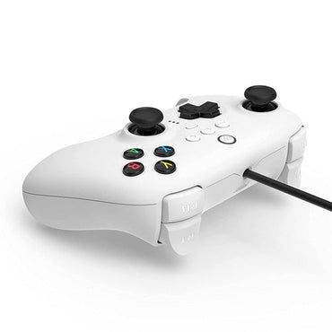 8BitDo Ultimate Wired Controller – Beyaz (Switch, Windows & Android Uyumlu)