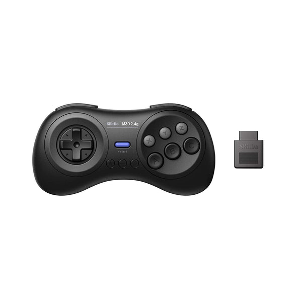 8BitDo M30 2.4G Kablosuz Oyun Kolu – Sega Genesis & Mega Drive
