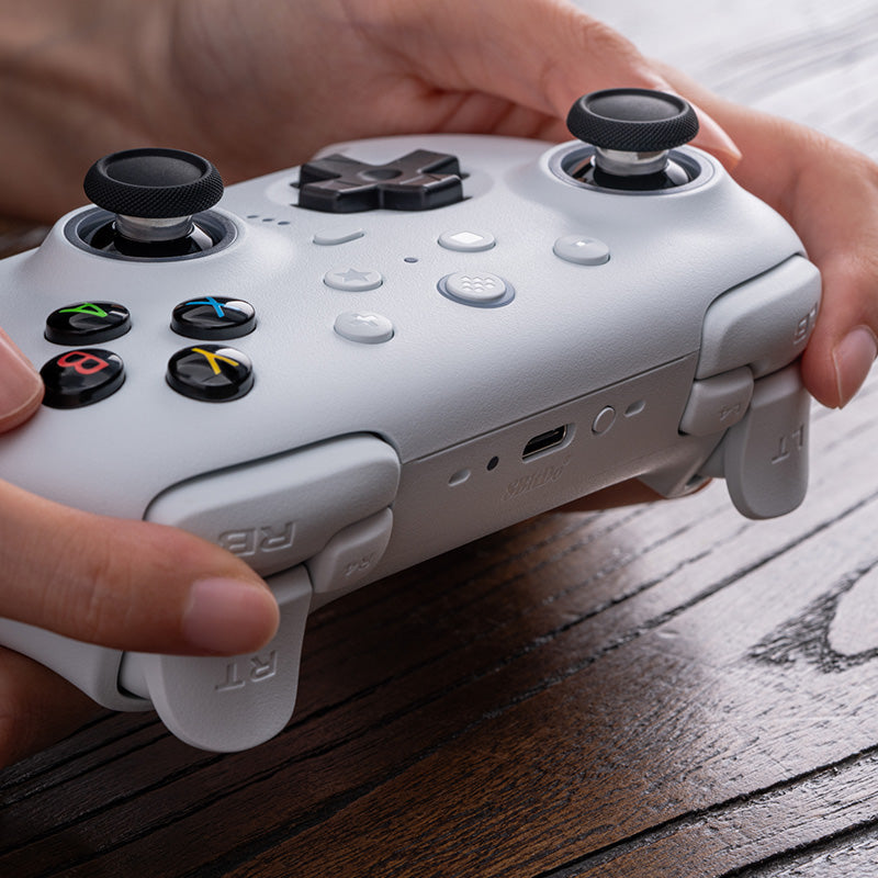 8BitDo Ultimate 2 Kablosuz Kontrol Cihazı – Beyaz