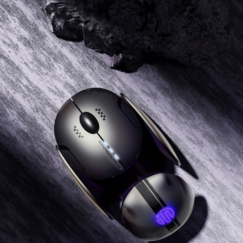 INPHIC X2BT Sessiz Bluetooth ve 2.4 GHz Kablosuz Mouse
