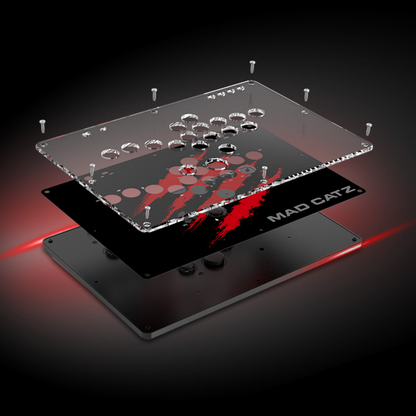 Mad Catz N.E.K.O. Kolsuz Tüm Düğmeli Arcade Kontrol Cihazı – PC, P4 & Switch Uyumlu