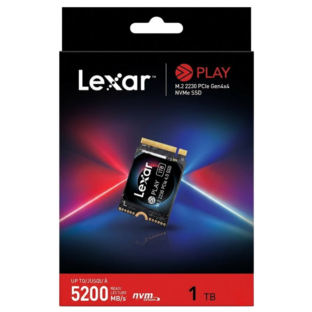 Lexar PLAY M.2 2230 PCIe Gen4x4 NVMe SSD – 1TB