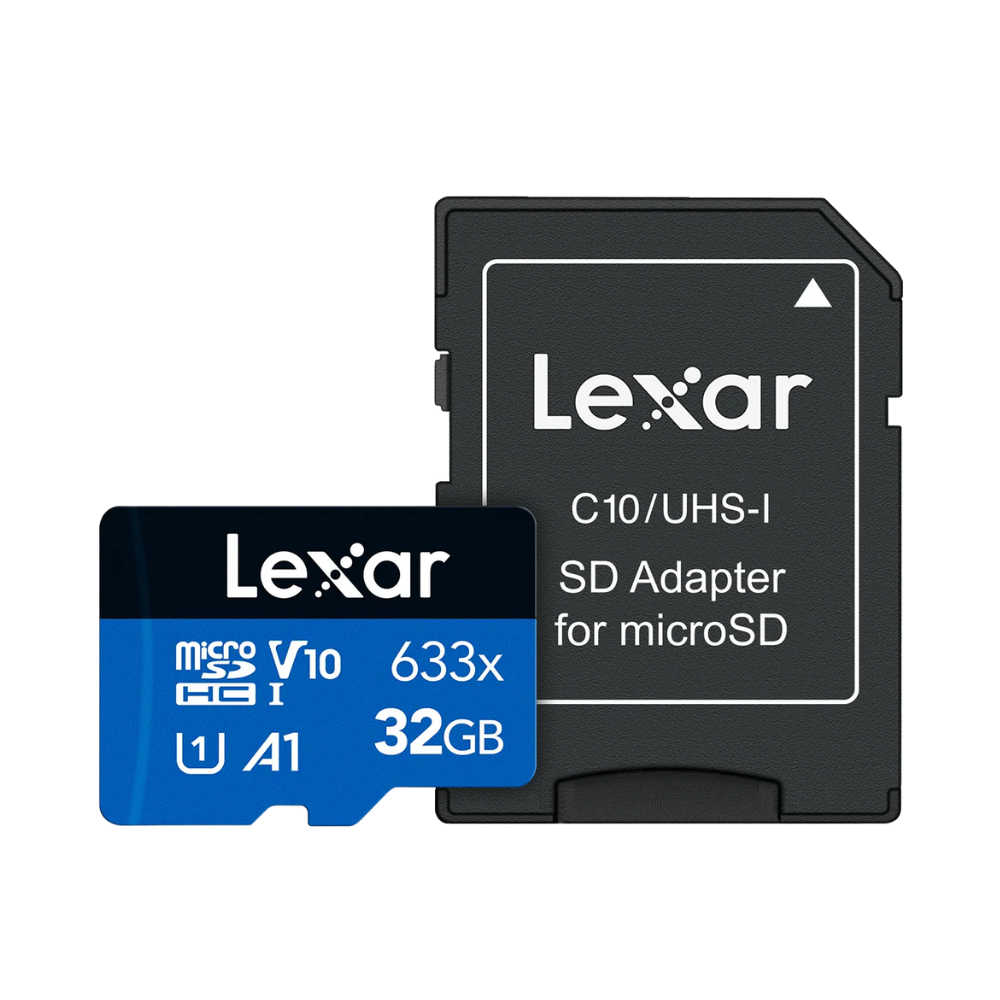 Lexar BLUE Series 633x MicroSDXC UHS-I (SD Adaptörlü) SSD 32 GB