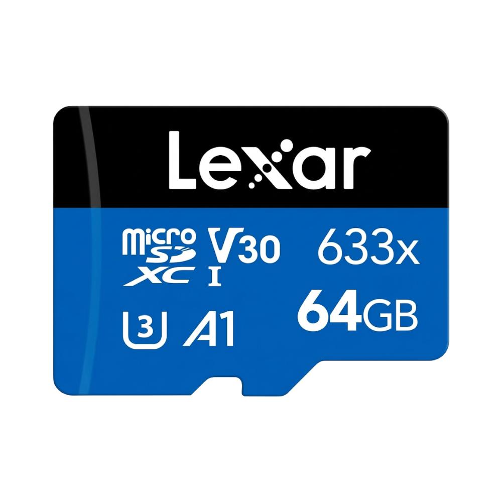 Lexar  BLUE Series 633x MicroSDXC UHS-I (SD Adaptörlü) SSD 64 GB