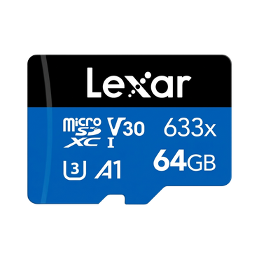 Lexar  BLUE Series 633x MicroSDXC UHS-I (SD Adaptörlü) SSD 64 GB