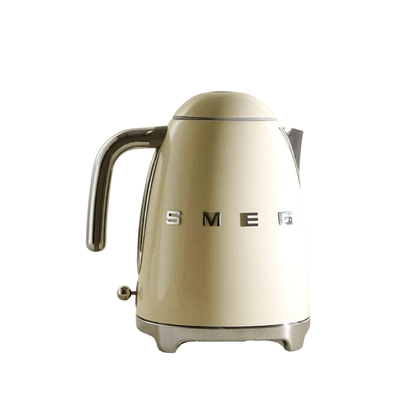 Smeg 50 Style Retro Krem 1,7 Lt Paslanmaz Çelik Kettle Klf03creu