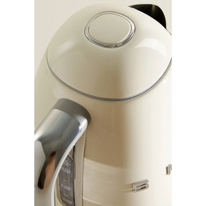 Smeg 50 Style Retro Krem 1,7 Lt Paslanmaz Çelik Kettle Klf03creu