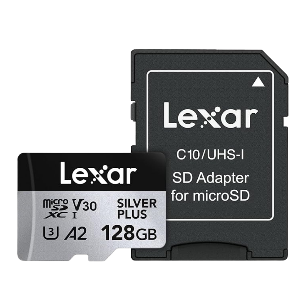 Lexar 128GB UHS-I microSDXC V30 Silver Plus Professional Hafıza Kartı