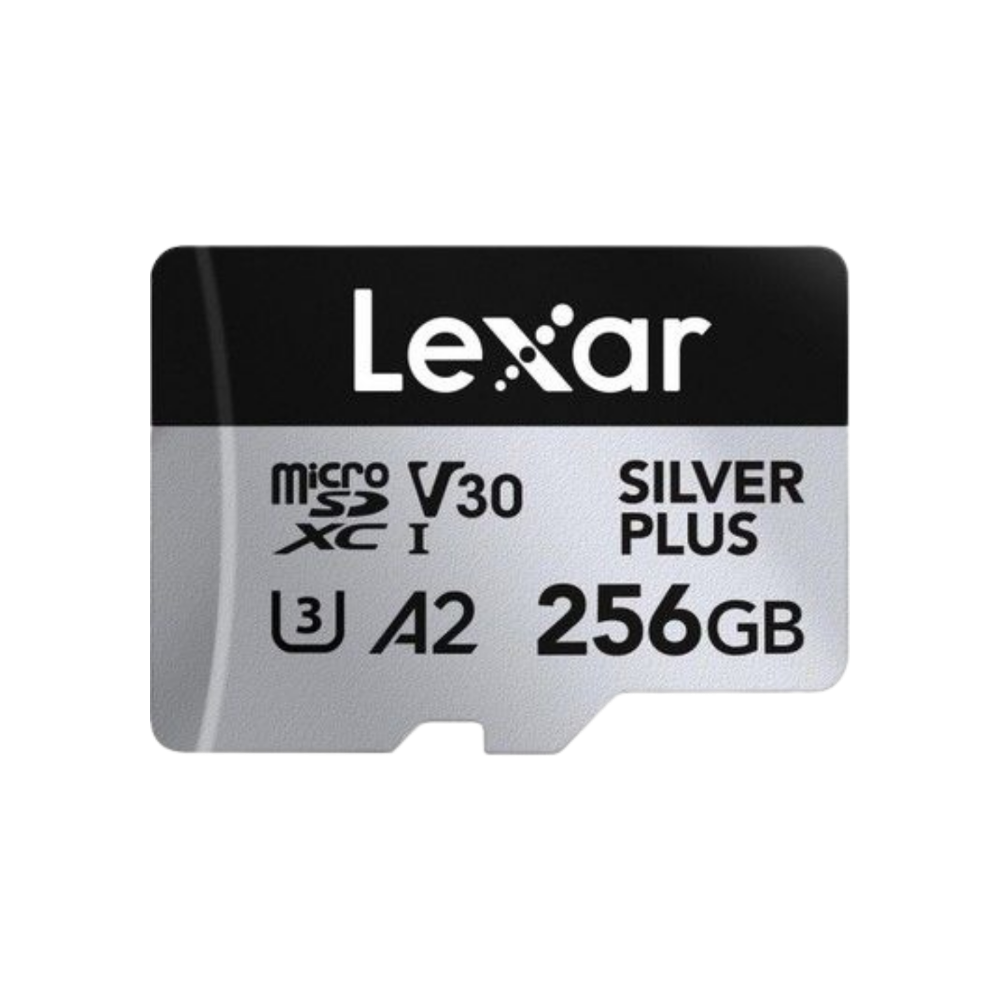 Lexar 256GB UHS-I microSDXC V30 Silver Plus Professional Hafıza Kartı