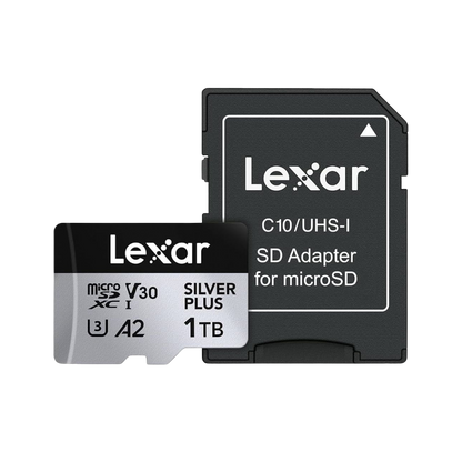 Lexar 1TB microSDXC  SILVER PLUS  Professional  SD Hafıza Kartı
