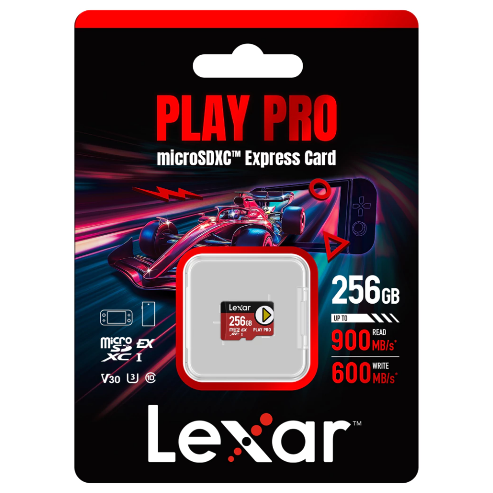 Lexar PLAY PRO MicroSDXC UHS-I SSD - 256 GB